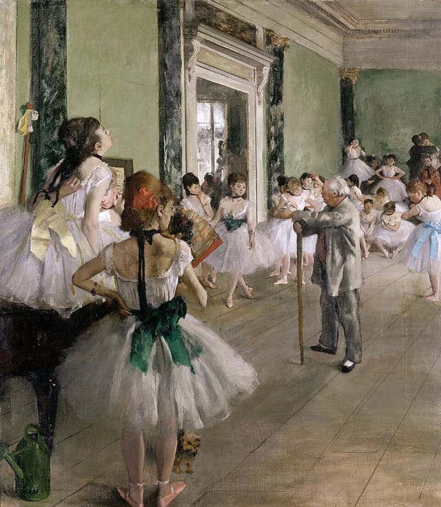 La classe di danza — Degas