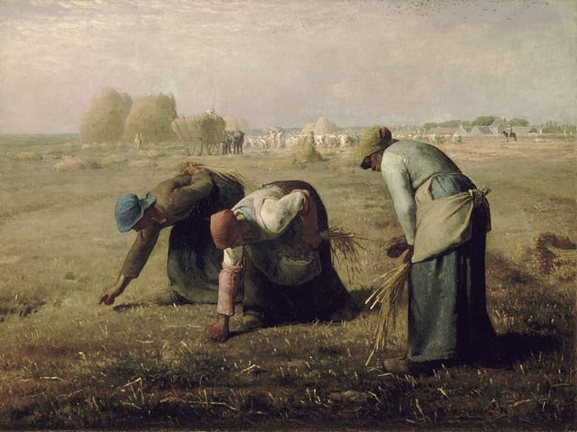 Le spigolatrici — Millet