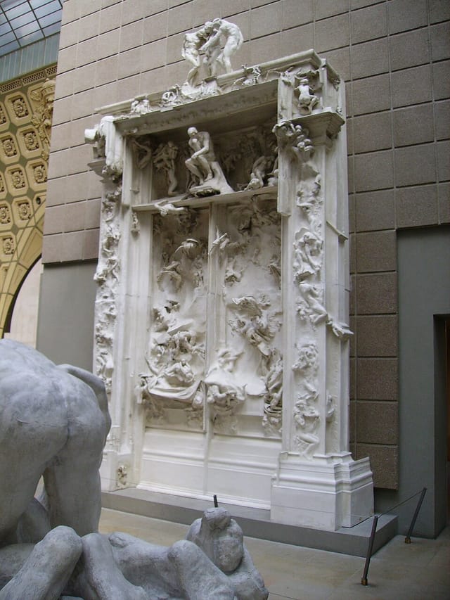 La porta dell'inferno (gesso) — Rodin