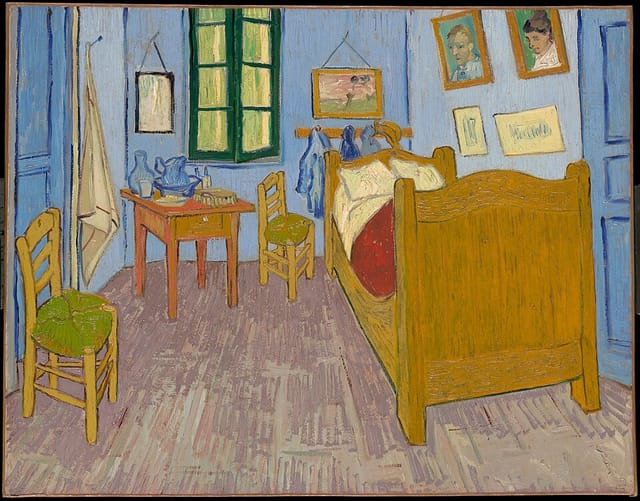 La camera da letto ad Arles — Van Gogh